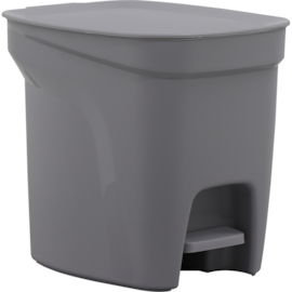 LIXEIRA COMPACT COM PEDAL 7 LITROS COM HASTE EM AÇO LIXEIRA COMPACT COM PEDAL 7 LITROS COM HASTE EM AÇO