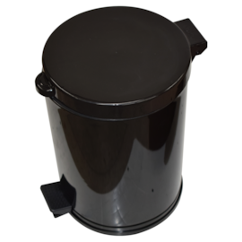 LIXEIRA EM AÇO COM PEDAL E RECIPIENTE INTERNO 10 LITROS