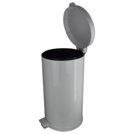 LIXEIRA EM AÇO COM PEDAL E RECIPIENTE INTERNO 15 LITROS LIXEIRA EM AÇO COM PEDAL E RECIPIENTE INTERNO 15 LITROS