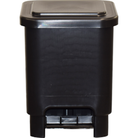 LIXEIRA RETANGULAR 15 LITROS COM PEDAL E HASTE DE METAL LIXEIRA RETANGULAR 15 LITROS COM PEDAL E HASTE DE METAL