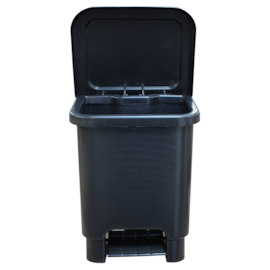 LIXEIRA RETANGULAR COM PEDAL 15 LITROS  LIXEIRA RETANGULAR COM PEDAL 15 LITROS