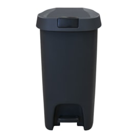 LIXEIRA SLIM COM PEDAL 25 LITROS COM FECHAMENTO SUAVE PRETA LIXEIRA SLIM COM PEDAL 25 LITROS COM FECHAMENTO SUAVE PRETA