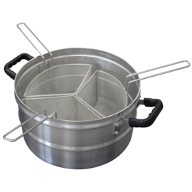 MULTI-COZER PANELA CAÇAROLA COZINHAR MASSAS COM 3 CESTOS 18 LITROS MULTI-COZER PANELA CAÇAROLA COZINHAR MASSAS COM 3 CESTOS 18 LITROS