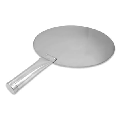 PA PARA PIZZA CABO CURTO (INOX) - 39,5 CM