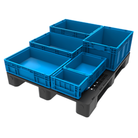 PALLET PLÁSTICO VAZADO PESADO 120 X 100CM PRETO COM BORDA PALLET PLÁSTICO VAZADO PESADO 120 X 100CM PRETO COM BORDA