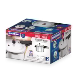 PANELA DE PRESSÃO 7 LITROS FECHAMENTO EXTERNO PANELA DE PRESSÃO 7 LITROS FECHAMENTO EXTERNO