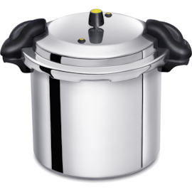 PANELA DE PRESSÃO POLIDA 20 LITROS COM ASAS BAQUELITE PANELA DE PRESSÃO POLIDA 20 LITROS COM ASAS BAQUELITE