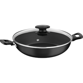 PANELA WOK LORETO ANTIADERENTE 28CM 3,3 LITROS COM TAMPA PANELA WOK LORETO ANTIADERENTE 28CM 3,3 LITROS COM TAMPA