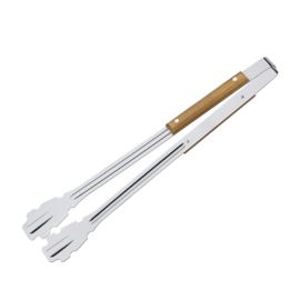 PEGADOR INOX E MADEIRA 47,3 CM PARA CARVÃO PEGADOR INOX E MADEIRA 47,3 CM PARA CARVÃO