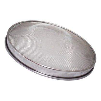 PENEIRA PARA FUBA FARINHA 55CM AÇO INOX