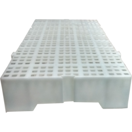 PISO ESTRADO ALTO 82 X 41 X 13 CM NATURAL PEAD PISO ESTRADO ALTO 82 X 41 X 13 CM NATURAL PEAD