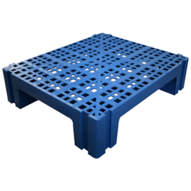 PISO ESTRADO ALTO COM PÉS 60 X 50 X 15 CM AZUL PISO ESTRADO ALTO COM PÉS 60 X 50 X 15 CM AZUL