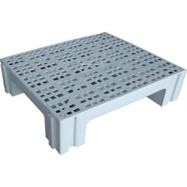 PISO ESTRADO ALTO COM PÉS 60 X 50 X 15 CM BRANCO  PISO ESTRADO ALTO COM PÉS 60 X 50 X 15 CM BRANCO