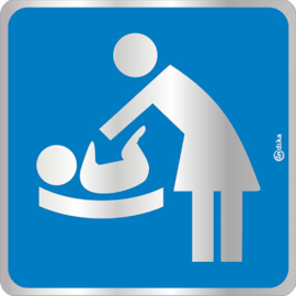 PLACA ADESIVA EM ALUMINIO FRALDARIO PLACA ADESIVA EM ALUMINIO FRALDARIO