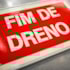 PLACA FIM DE DRENO 15X30 CM FOTOLUMINESCENTE