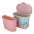 PORTA CAFÉ E FILTRO DECORADO COM COLHER ROSE