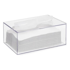 PORTA P/TOALHA INTERFOLHADO 2,650 LTS PS CRIST 23,5X9,5X12