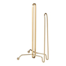 PORTA ROLO PAPEL COM PIATINA LINHA DOURADO FOSCO