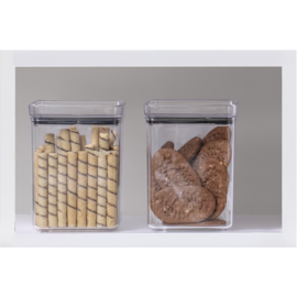 POTE HERMÉTICO LUMINI QUADRADO 1000 ML POTE HERMÉTICO LUMINI QUADRADO 1000 ML