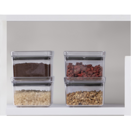 POTE HERMÉTICO LUMINI QUADRADO 480 ML POTE HERMÉTICO LUMINI QUADRADO 480 ML