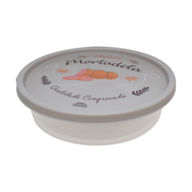 POTE PLÁSTICO DECORADO PARA FRIOS MORTADELA POTE PLÁSTICO DECORADO PARA FRIOS MORTADELA