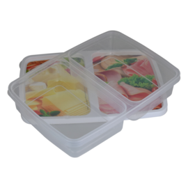 POTE PLÁSTICO DECORADO PARA FRIOS PRESUNTO E QUEIJO POTE PLÁSTICO DECORADO PARA FRIOS PRESUNTO E QUEIJO