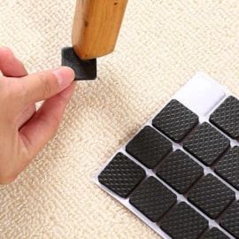 PROTETOR EMBORRACHADO PARA PÉS DE MOVEIS 18 PEÇAS MEDIO PROTETOR EMBORRACHADO PARA PÉS DE MOVEIS 18 PEÇAS MEDIO