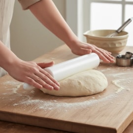 ROLO P/ MASSA PROFISSIONAL 20 CM