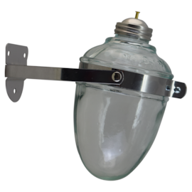 SABONETEIRA DE VIDRO GIRATÓRIA COM TAMPA EM INOX 400ML SABONETEIRA DE VIDRO GIRATÓRIA COM TAMPA EM INOX 400ML