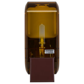 SABONETEIRA DISPENSER COMPACTA GLASS MARROM ALCOOL GEL E SABONETE LIQUIDO  SABONETEIRA DISPENSER COMPACTA GLASS MARROM ALCOOL GEL E SABONETE LIQUIDO