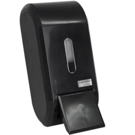 SABONETEIRA DISPENSER COMPACTA PRETA ALCOOL GEL E SABONETE LIQUIDO SABONETEIRA DISPENSER COMPACTA PRETA ALCOOL GEL E SABONETE LIQUIDO
