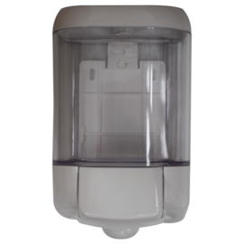 SABONETEIRA E DISPENSER PARA ÁLCOOL GEL DE PAREDE TRANSPARENTE  SABONETEIRA E DISPENSER PARA ÁLCOOL GEL DE PAREDE TRANSPARENTE