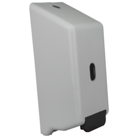 SABONETEIRA EM ABS COM RESERVATÓRIO 900ML BRANCA SABONETEIRA EM ABS COM RESERVATÓRIO 900ML BRANCA