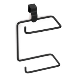 SUPORTE PARA PAPEL HIGIENICO DUPLO  P/ CAIXA  ACOPLADA BLACK