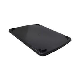 TAMPA PARA CAIXA PLÁSTICA 15 LITROS MODELO 012 PRETA TAMPA PARA CAIXA PLÁSTICA 15 LITROS MODELO 012 PRETA