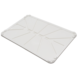 TAMPA PARA CAIXA PLÁSTICA 370 LITROS MODELO 030 BRANCA TAMPA PARA CAIXA PLÁSTICA 370 LITROS MODELO 030 BRANCA