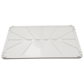 TAMPA PARA CAIXA PLÁSTICA 370 LITROS MODELO 030 BRANCA TAMPA PARA CAIXA PLÁSTICA 370 LITROS MODELO 030 BRANCA