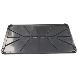 TAMPA PARA CAIXA PLÁSTICA 370 LITROS MODELO 030 PRETA TAMPA PARA CAIXA PLÁSTICA 370 LITROS MODELO 030 PRETA