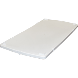 TAMPA PARA CAIXA PLÁSTICA 70 LITROS MODELO 020 BRANCA TAMPA PARA CAIXA PLÁSTICA 70 LITROS MODELO 020 BRANCA