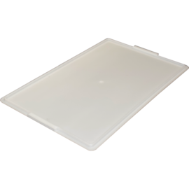 TAMPA PLASTICA NATURAL PARA CAIXA - BANDEJA NC 40 X 60 CM TAMPA PLASTICA NATURAL PARA CAIXA - BANDEJA NC 40 X 60 CM