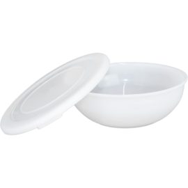 TIGELA SALADEIRA NATURAL COM TAMPA PEQUENA 1,2 LITROS TIGELA SALADEIRA NATURAL COM TAMPA PEQUENA 1,2 LITROS