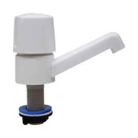 TORNEIRA PLÁSTICA 1/2'' PARA LAVATÓRIO  BRANCA TORNEIRA PLÁSTICA 1/2'' PARA LAVATÓRIO  BRANCA